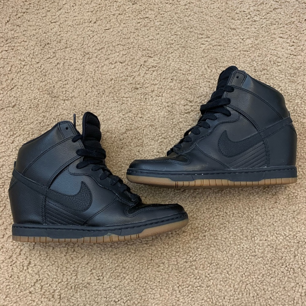 Nike sky hi dunk wedge sneaker 9.5
